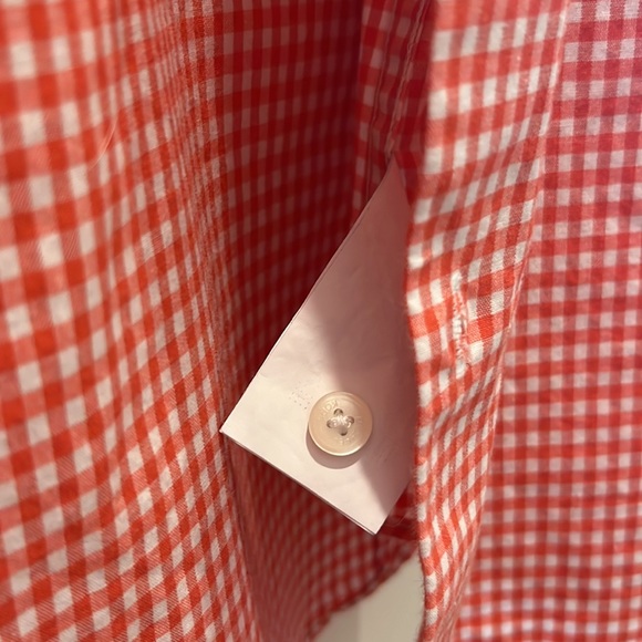 Michael Kors Men’s Button Down Short-Sleeve Shirt - Size Medium Slim Fit - Picture 9 of 12